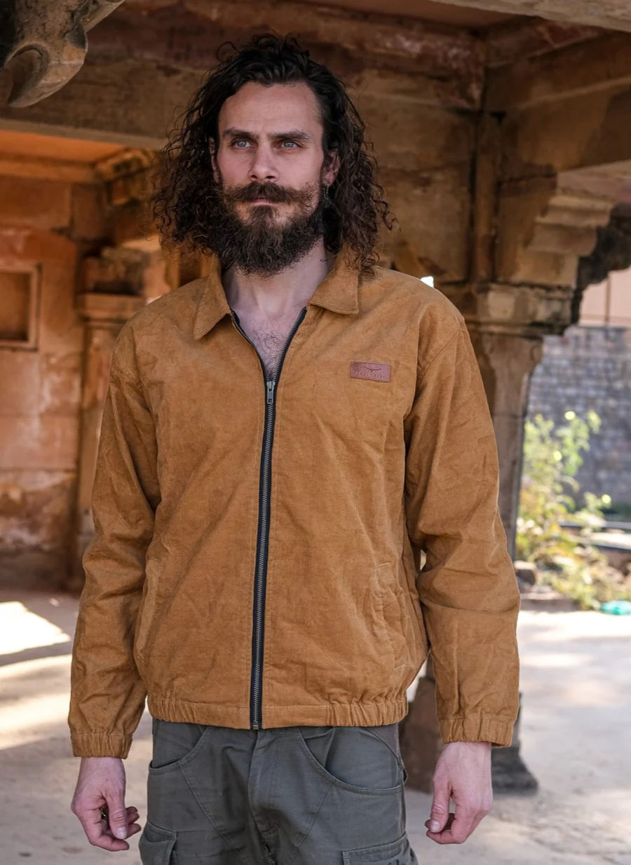 Brun Industrial Utility Multi-Pocket Cargo Jacket
